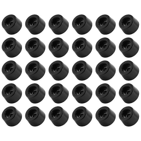 Sort 13 mm x 7 mm 30 STK