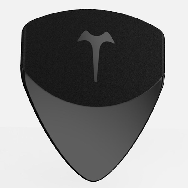 2 i 1 Unikke Guitar Picks - Praktiske til at Trække og Glide Harmonisk, Tykkelse 0,38 mm