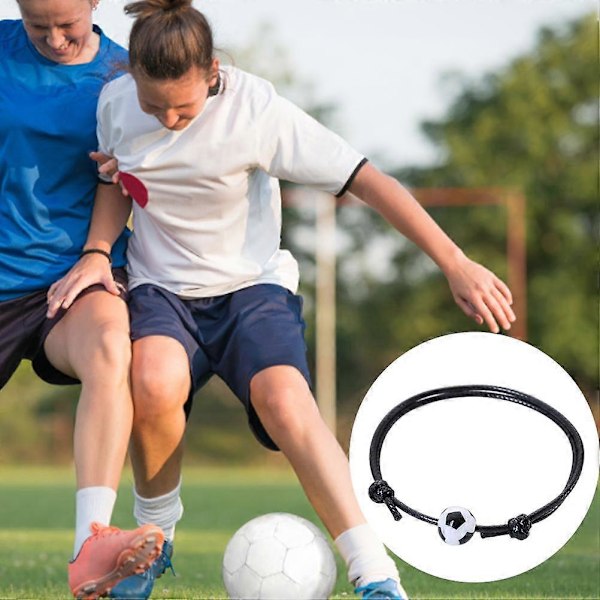 7-pack Sportboll Armband Basketboll Fotboll Volleyboll Rugby Baseboll Tennis Pärlade Armband