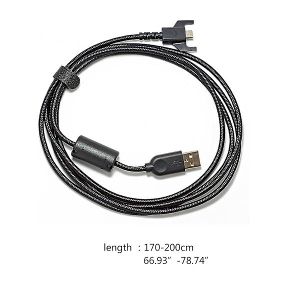 USB-tangentbordslinjekabel Ersättning Reparation Tillbehör för Gpro X Mekanisk Speltangentbord, snabb överföring