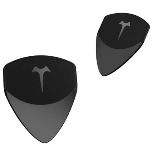 2 i 1 Unikke Guitar Picks - Praktiske til at Trække og Glide Harmonisk, Tykkelse 0,38 mm