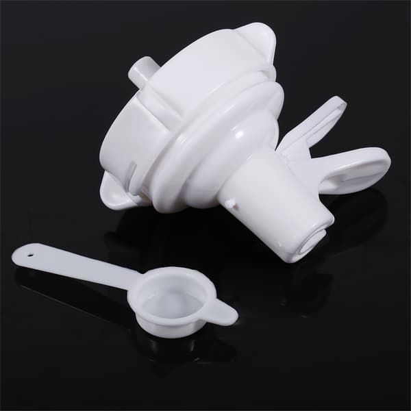 1 pc Plastic Faucet Water Change Bottle Top Valve Tap Dispenser Simple Device White