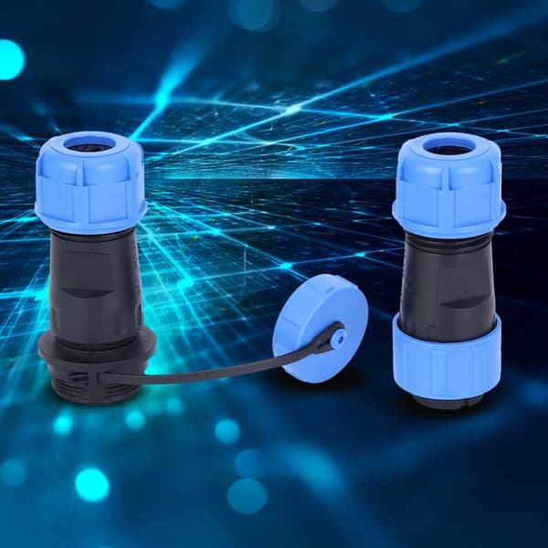 SP17 Waterproof Junction Box 3-Pin Electrical Shock Connector Distribution Cable Connection Kit