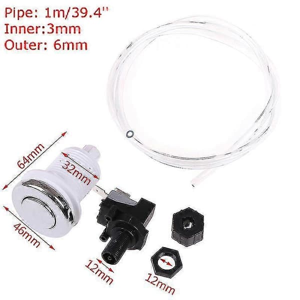 16a Tryk Luftknap Switch Madspildsdisposal Badekar Massage Stol Switch