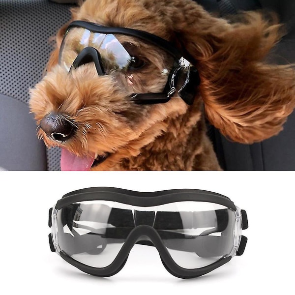 Hund Anti-uv-glasögon Solglasögon Husdjur Vattentäta skyddsglasögon för stora/medelstora hundar