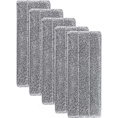 Superabsorberende mopphode-påfyll - Vaskbar mikrofiber husholdningsmopphode rengjøringspute (5 stk)