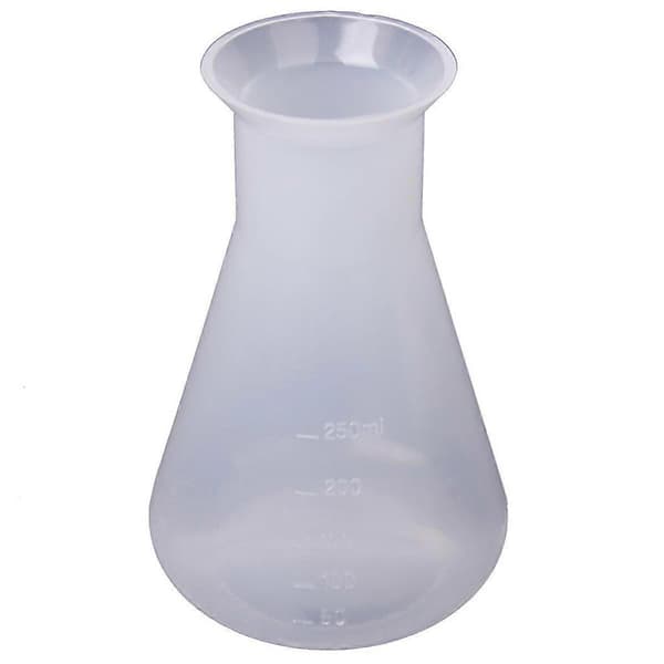 Muovinen vanhempi laboratorion kemiallinen pullo - 250 ml