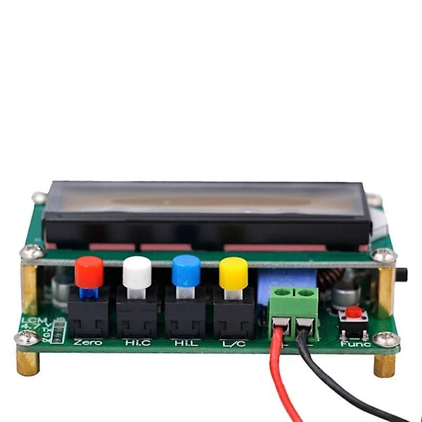 Digitaalinen kondensaattorimittari induktanssin ja kapasitanssin L/C-mittari LCD-kapasitanssmittari testaaja Mini USB-liitäntä USB-kaapelilla