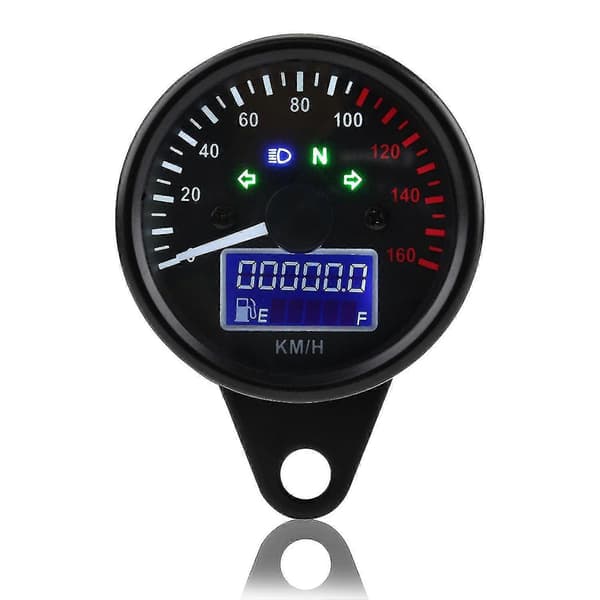 Motorcykel Speedometer, Universal Motorcykel Digital LCD Speedometer