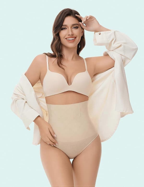 Trosformande Shapewear för Kvinnor med Magkontroll, Hög Midja Shapewear Underkläder för Kvinnor