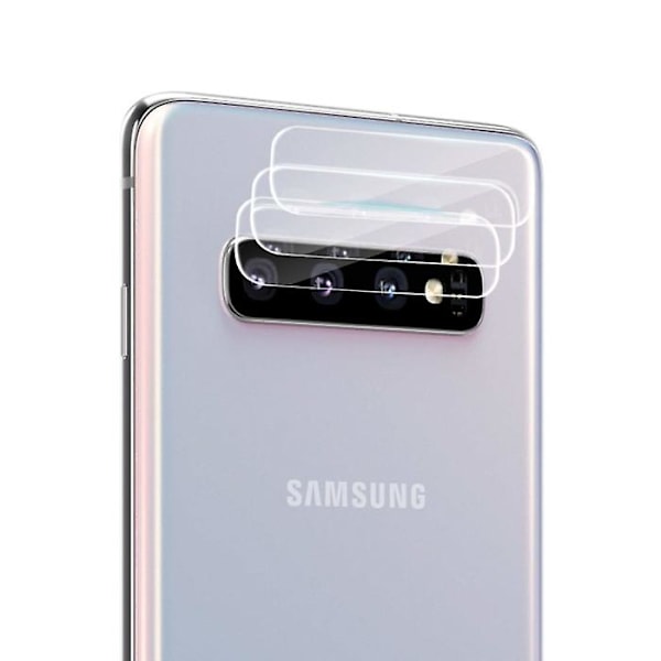 Stuff Certified® Samsung Galaxy S10 Plus Härdat Glas Kameralins Skydd - Stötsäkert Skydd