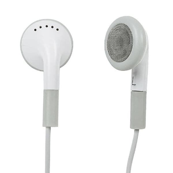 Stuff Certified® 2-pak til iPhone / iPad / iPod Øretelefoner Øretelefoner Hvid - Klar Lyd