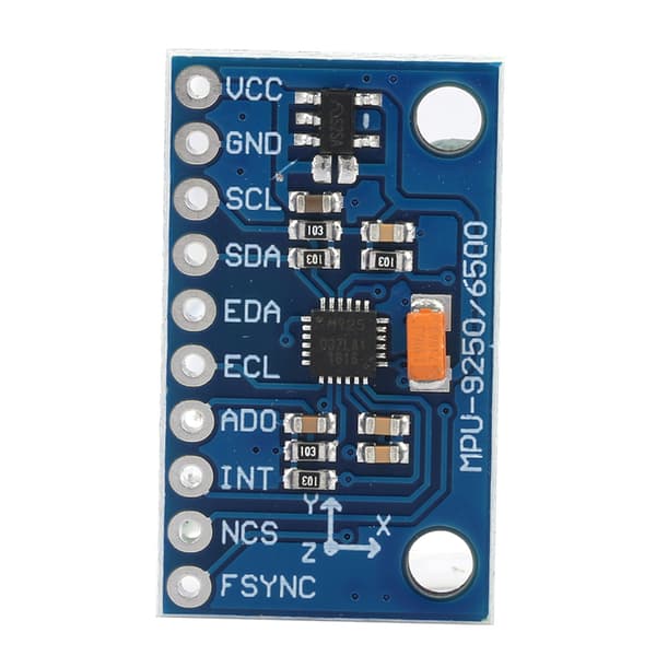 MPU‑9250 GY‑9250 9-akset 16-bits gyroskop akselerasjonsmagnetisk sensor 3~5V
