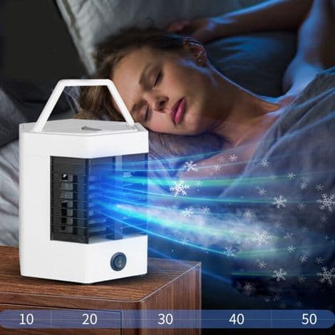 Mini luftkylare, tyst miniluftkylare för studentrum