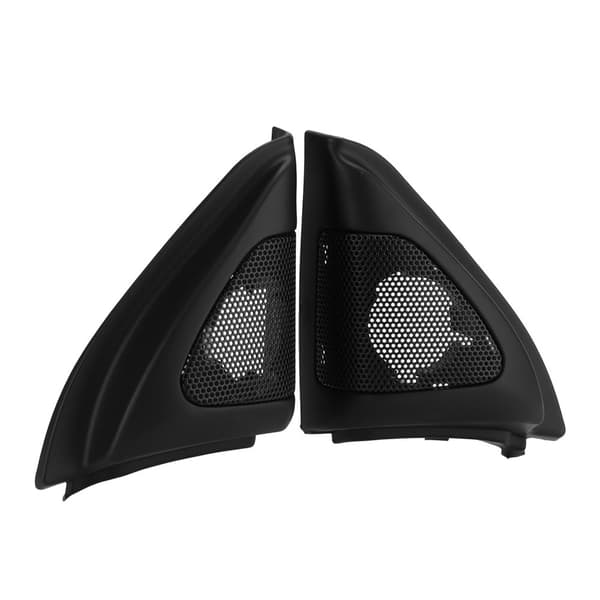 Car Door Speaker Cover, Audio Tweeter Trim - Black Replacement for Corolla 2003-2006