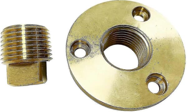 1 Tomme Hul Solid Messing Drænpropper Skrog Garboard Kit-YuJia
