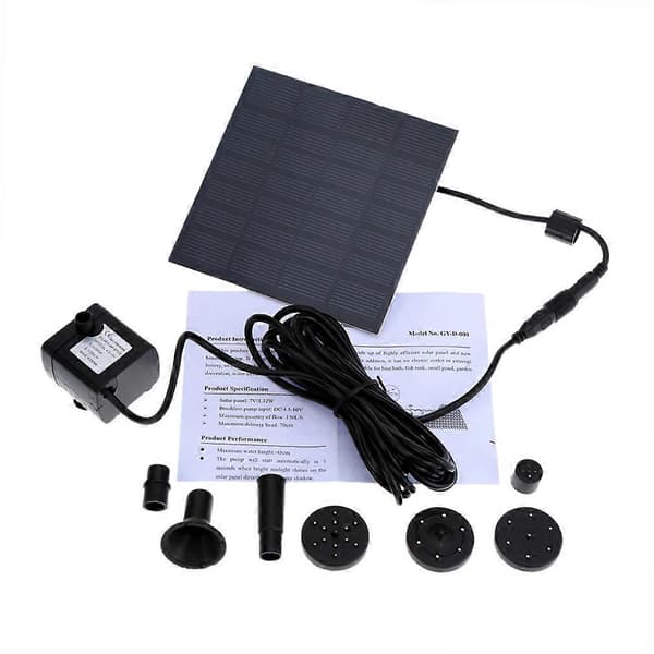 Decdeal Solcellsdriven Vattenpump