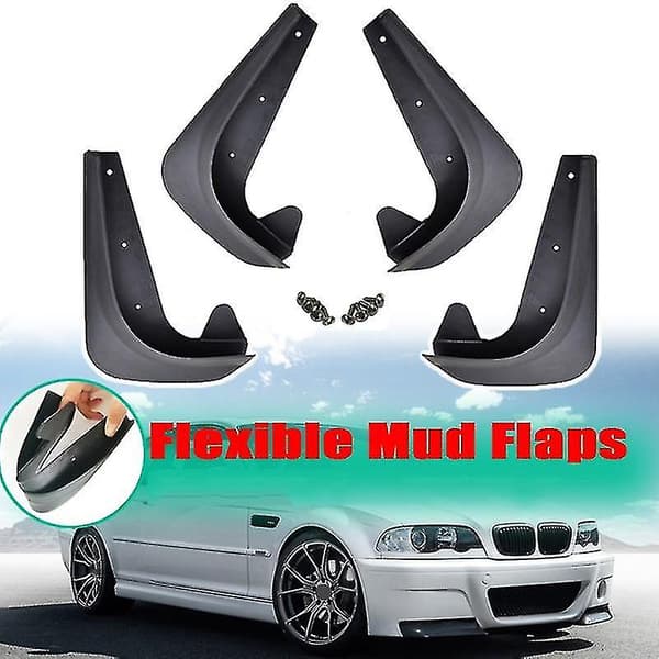 Bilskvettlapper Sprutbeskyttelse Mudguard For- 3 5 7 Serie E30 E46 E90 E91 E92 E93 E60 F10 F11 G30 E38 Hy
