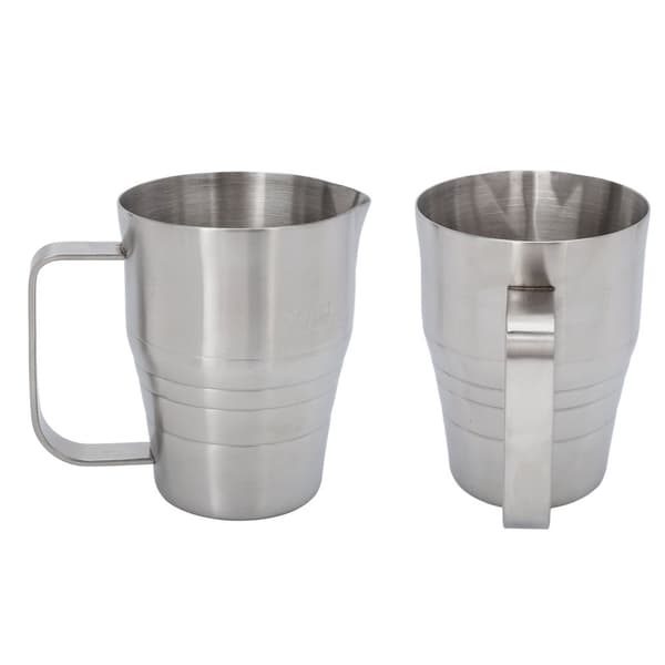 Melkeskummer i rustfritt stål 700ml - Husholdningsmelkeskummer for kaffe