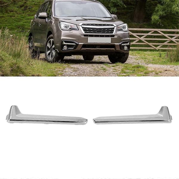 For Forester 2016-2018 Frontfanger Tåkelys Deksel List Chrome 57708SG010 57708SG000 2 STK