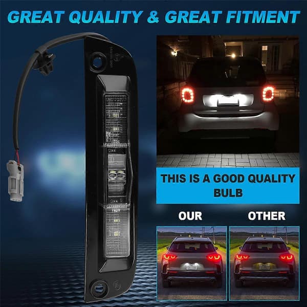 Bag LED Nummerpladelygte Samling Nummerpladelygte til Tank 500 4108100XKV3AA