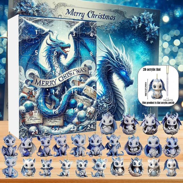 Drager Adventkalender 2024 - Unik Juletelling