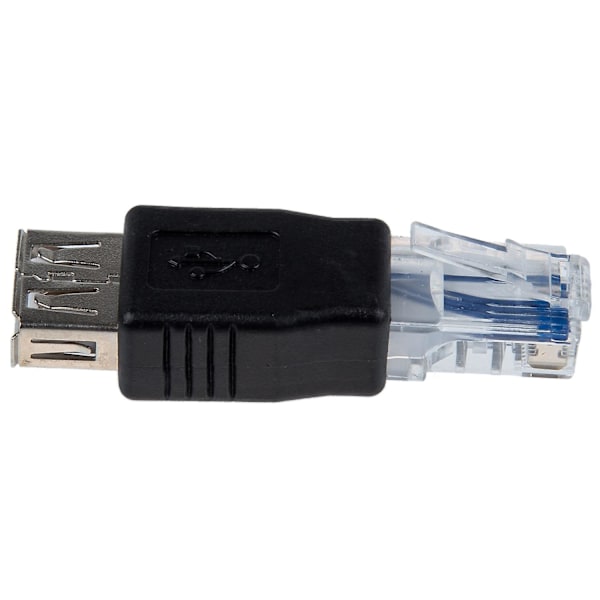 USB A Hun til Ethernet RJ45 Han Adapter Ny