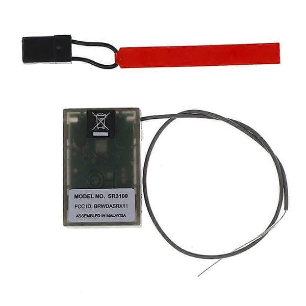 2.4GHz SR3100 DSM2 3-kanals overflate DSM2 mottaker for RC BIL RC BÅT