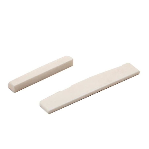 12-kielinen Akustinen Kitara Luun Sillansatula ja Mutteri Folk-kitaralle 49mm/76mm Kitaran Vaihto-osat
