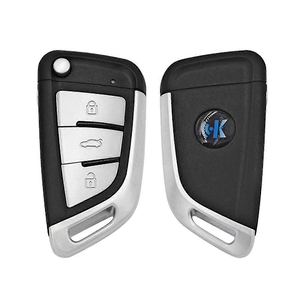 For KEYDIY NB29 Fjernkontroll Bilnøkkel Metall 3 Knapper for Stil for KD900/-X2 MINI/ -MAX