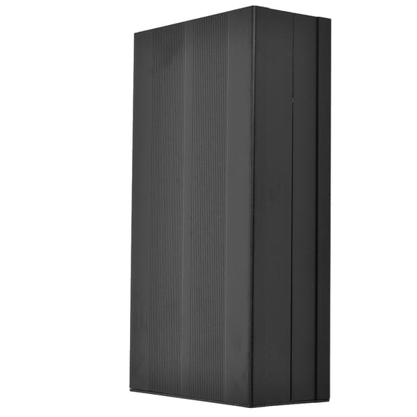 Aluminium Alloy Project Box DIY Sand Black Enclosure Electronics Protection Case 55 x 106 x 200 mm
