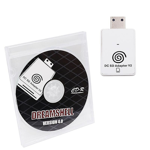 DC SD TF Card Adapter Reader V2 for SEGA Dreamcast and Disk  with DreamShell Boot Loader