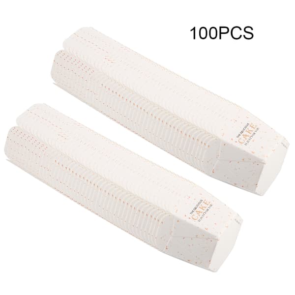 100 stk Mini Cupcakeformer Papir Runde Kakebakeformer Muffinsformer Hjemmefest Bryllup #3