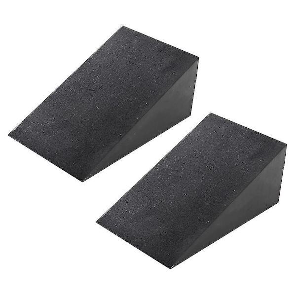 2 st yogamattor, justerbar squat ramp, lutande bräda styrka för squat och marklyft  --(WR)
