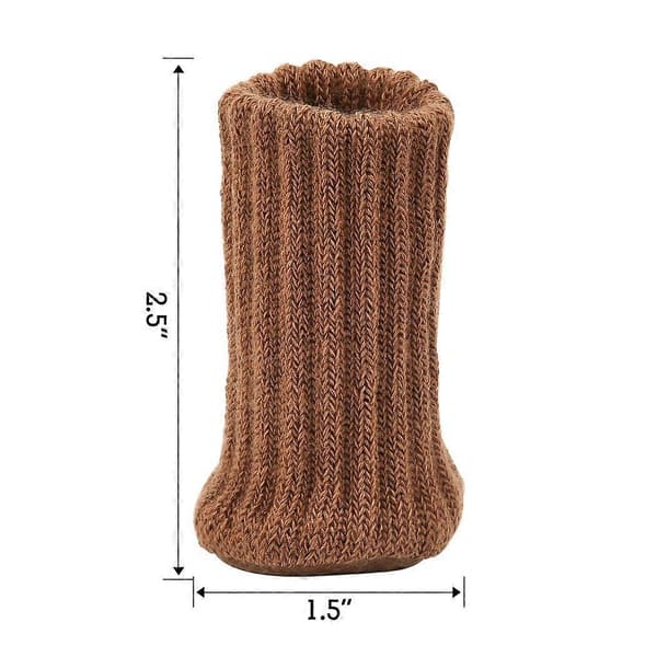 Stolbensskydd, Stickade Stolsockor, Hög Elastisk Stickad Möbelsockor, Stolsockor Repskyddande