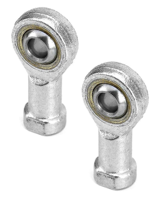 2 stk. 8mm Stangende Ing M8 X 1.25, Fe Gjenge -luating