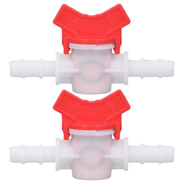 2 stk. Flow Control Ventil Vandstop Controller Regulator ABS Switch Tilbehørssæt Kit 10mm / 0,39in