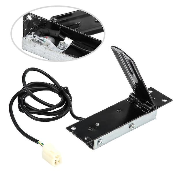 DC 12V-24V LED Dimmer Switch 2-vägs 120W Väggmonterad Tryck På/Av Rotationsdimmer