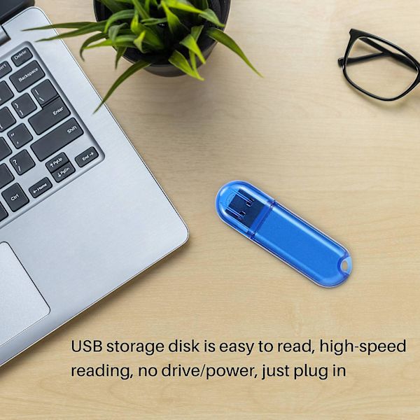 128MB USB 2.0 Flashdrev Hukommelses Stick Opbevaring Tommelfinger Pen U Disk Til Dataopbevaring