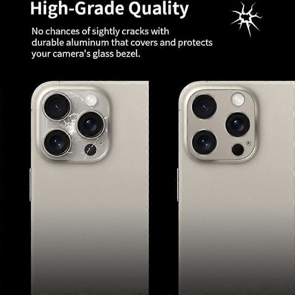 Kamerabeskyttelse til iPhone 16 Pro Max
