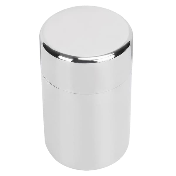 Portable 304 Stainless Steel Sealed Tea Leaf Storage Jar Coffee Bean Container S Size 400ml