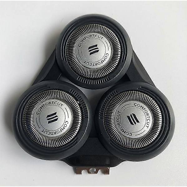 Reservehode for Philips S5000 S5370 S5571 S5420 S5140 S5078 S5077 S5050 S5082 S5380 S5400 barberblad, Svart Blå