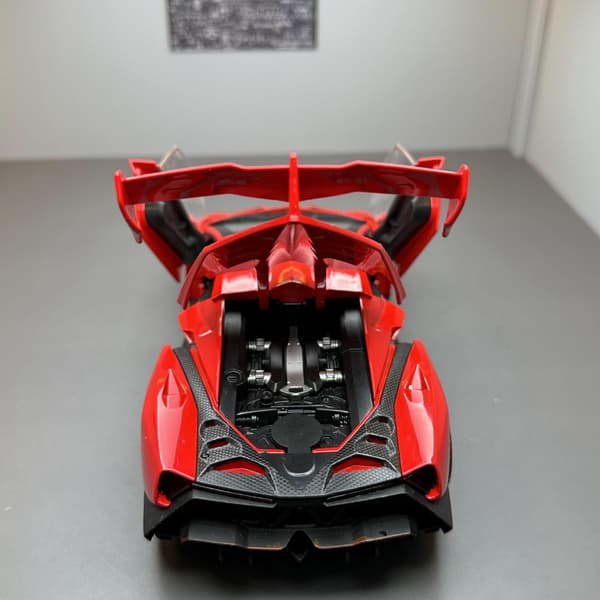 1:24 legering bilmodel Lamborghini legetøjsbil lyd- og lysmodel ornamenter