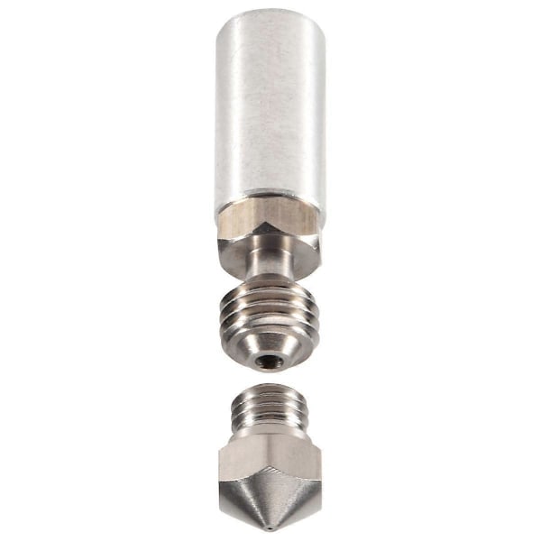 0,4 mm MK10 Hotend-sæt i metal, dyse til Wanhao, FlashForge, PowerSpec