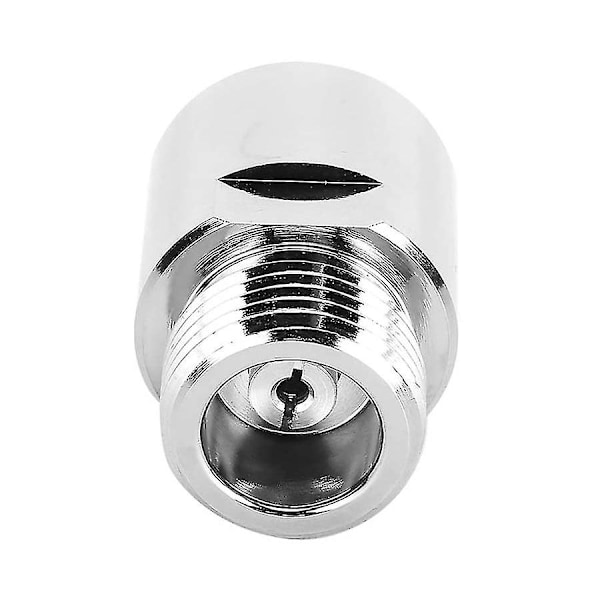 CO2 Adapter Konverter, CO2 Cylinder Adapter Hun-Gevinde TR21-4 Til Han-Gevinde CGA320 Til