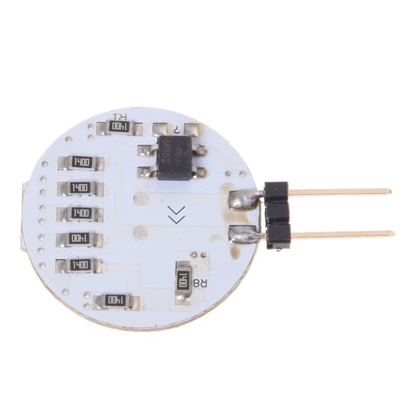 24 SMD LED Spotlys G4 Ekte Hvit DC 12V