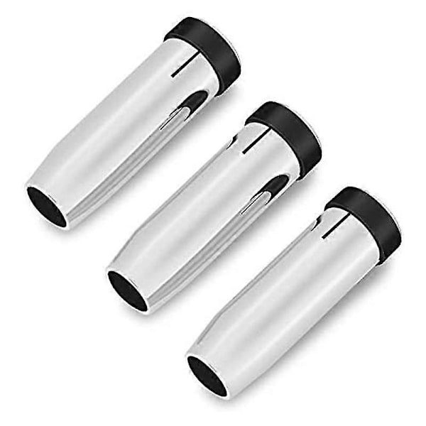 10 stk. 24KD Gasspids 10 stk. MIG Svejsbrænder Gasspids Kontakt Spids til MIG/ Svejsværktøj