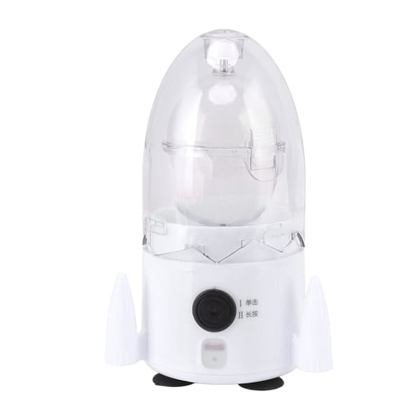 Egg Spinner Oppladbar Silikonbunn Matkvalitets ABS-materiale Gylden Eggmikser for Hjemmet 15W 5V Hvit