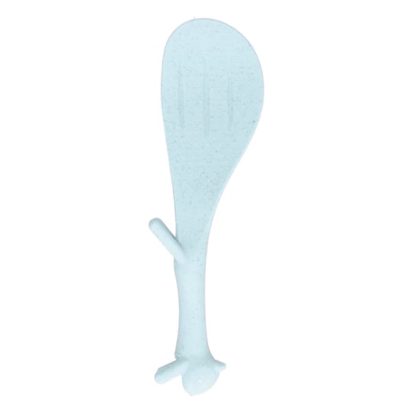 Rice Spoon Cute Squirrel Shape Standing Non-Stick Rice Spoon Kitchen Utensil for Home Kitchen (Green)