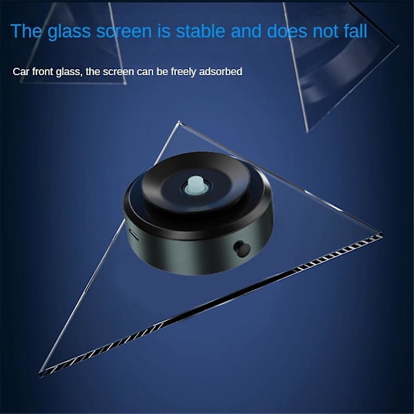 Mobiltelefonholder Magnetisk Vakuumsugning Bilbeslag Universal Dobbeltsidet Sugning Monter 360 Rotation
